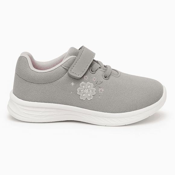 Grey Floral Trainer Nawao.com