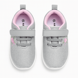 Grey Floral Trainer Nawao.com