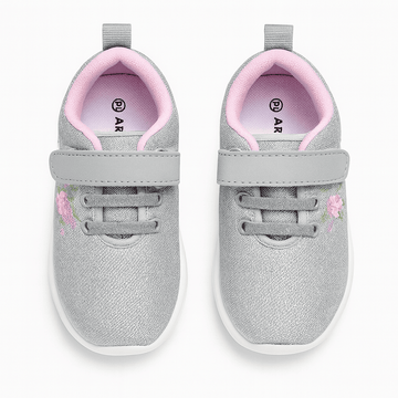 Grey Floral Trainer Nawao.com