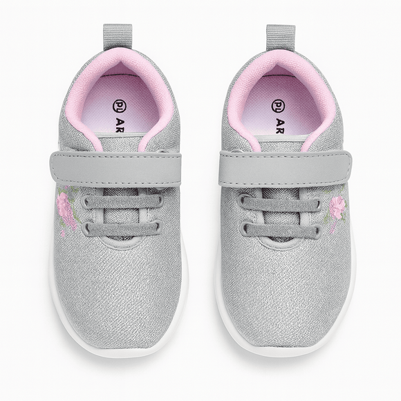 Grey Floral Trainer Nawao.com