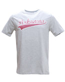 Grey Graphic T-Shirts Nawao.com