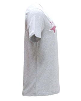Grey Graphic T-Shirts Nawao.com