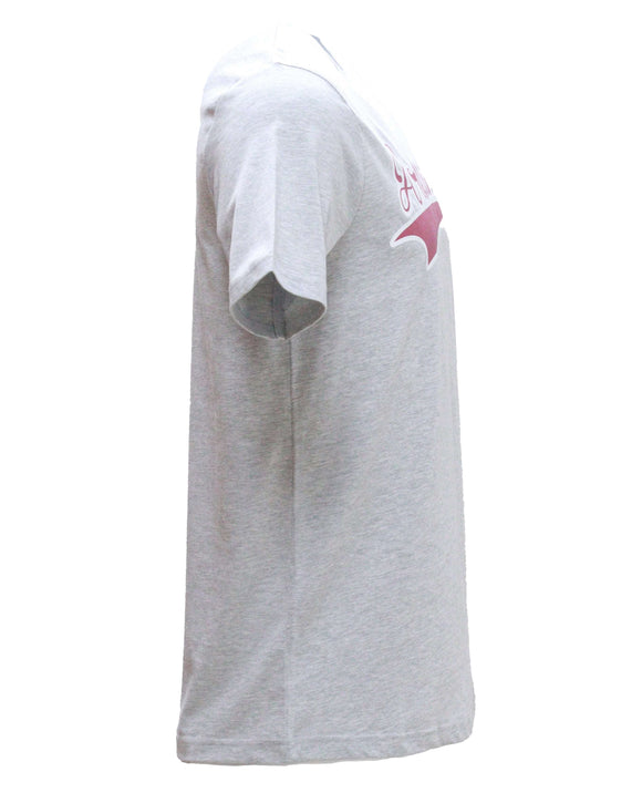 Grey Graphic T-Shirts Nawao.com