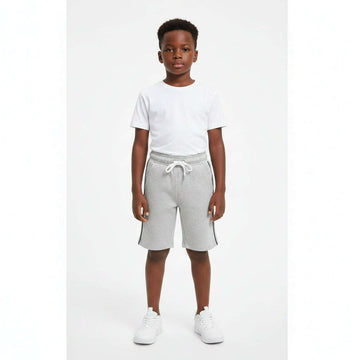 Grey Interlock Cut   Sew Active Short Mid Grey Nawao.com