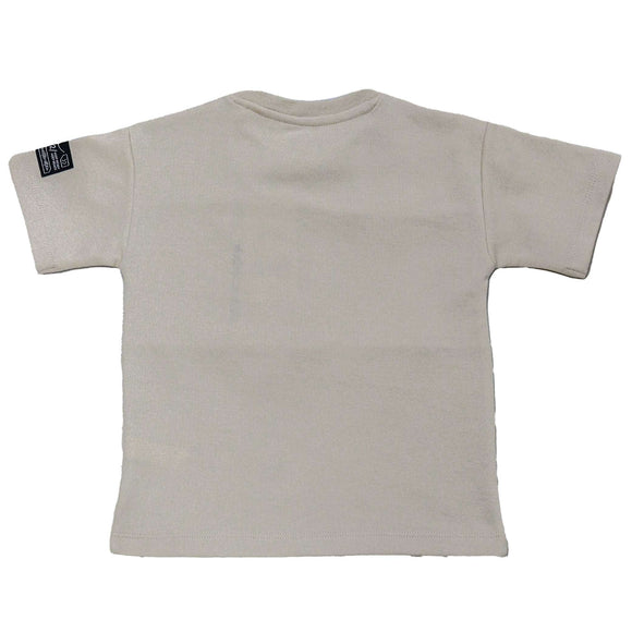 Grey Interlock Drop Shoulder T Shirt Mid Grey Nawao.com