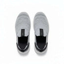 Grey Knitted Slip On Mid Grey Nawao.com