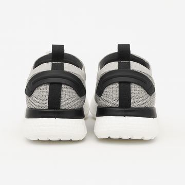 Grey Knitted Slip On Mid Grey Nawao.com