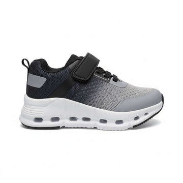 Grey Knitted Trainer Mid Grey S25 Nawao.com