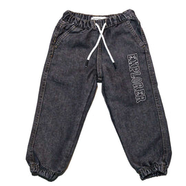 Grey Loose Fit Explorer Jogger Nawao.com