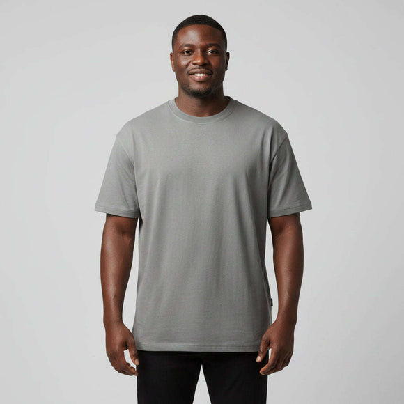 Grey Lounage T Shirt Mid Grey Nawao.com
