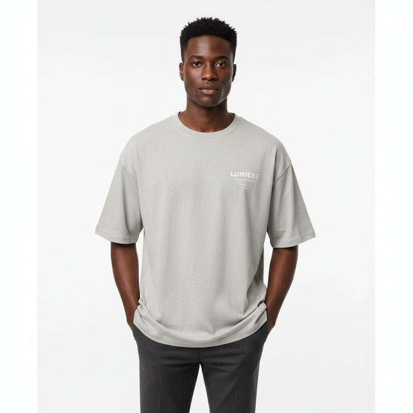 Grey Lounge Shirt Mid Grey Small Nawao.com