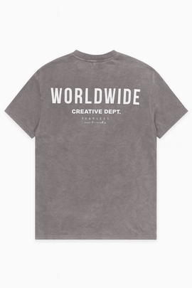 Grey Lounge T Shirt Mid Grey Nawao.com