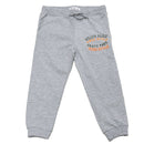 Grey Marl Jogpant With Print Nawao.com