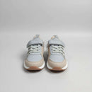 Grey Material Block Chunky Sneakers Nawao.com