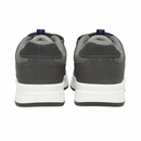 Grey Material Block Sneakers Nawao.com