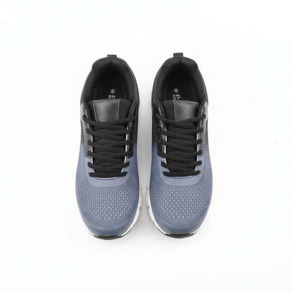 Grey Material Block Trainer Mid Grey Nawao.com