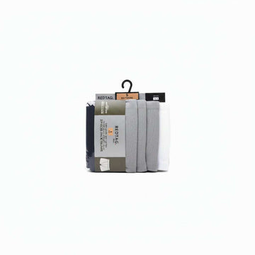 Grey Mel 3 Pcs Pack Boxer Shorts Assorted Nawao.com