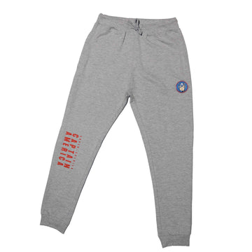 Grey Mel Captain America Active Pants Mid Grey Nawao.com