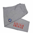Grey Mel Captain America Active Pants Mid Grey Nawao.com