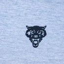 Grey Mel Regular Collar Zipneck Polo Mid Grey Nawao.com