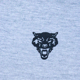 Grey Mel Regular Collar Zipneck Polo Mid Grey Nawao.com