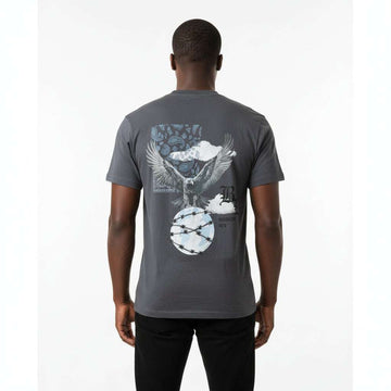 Grey Mens Tshirt Mid Nawao.com