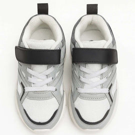 Grey Overlayed Chunky Sneaker Nawao.com