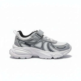 Grey Overlayed Trainer White Nawao.com