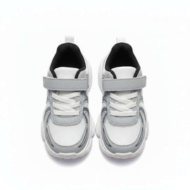 Grey Overlayed Trainer White Nawao.com
