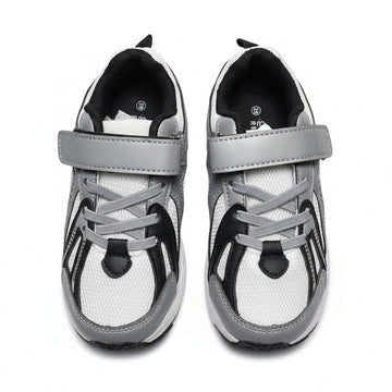 Grey Overlayed Trainers Mid Grey Nawao.com