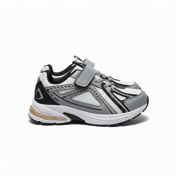 Grey Overlayed Trainers Mid Grey Nawao.com