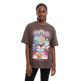 Grey Oversize Mystic Top Nawao.com