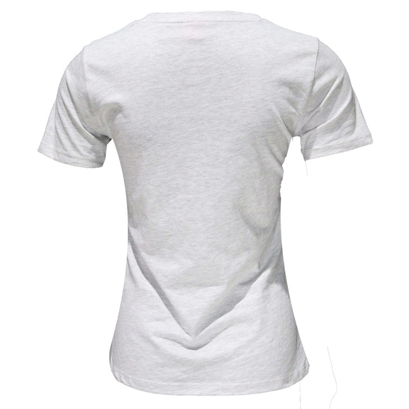 Grey Printed T Shirt Nawao.com