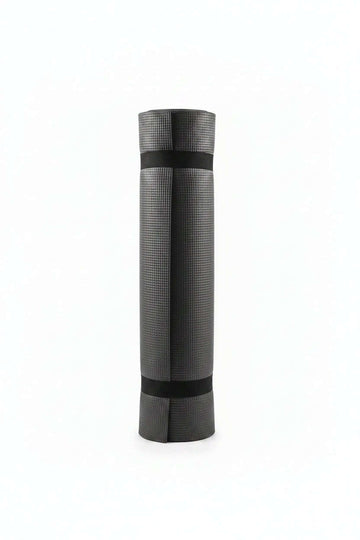 Grey Pvc Yoga Mat With Strap Nawao.com