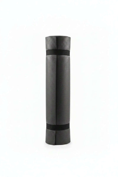 Grey Pvc Yoga Mat With Strap Nawao.com