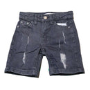 Grey Rip Repair Shorts Nawao.com