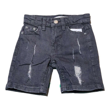 Grey Rip Repair Shorts Nawao.com