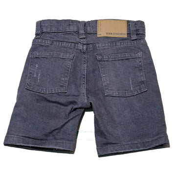Grey Rip Repair Shorts Nawao.com