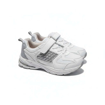 Grey Rubber Overlay Trainer Mid Grey Nawao.com