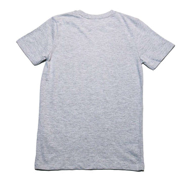 Grey Short Sleeve Graphic Tshirt Nawao.com