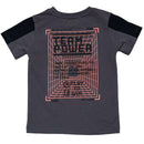 Grey Short Sleeve T Shirt With Pocket Mid Grey Nawao.com