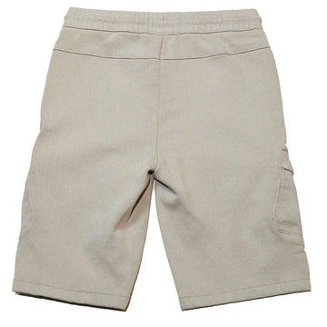 Grey Slant Cargo Pocket Pullon Shorts Nawao.com