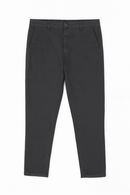 Grey Slim Fit Chino Trousers Nawao.com