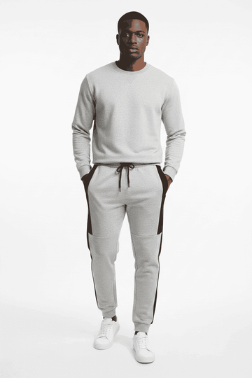 Grey Track Pant Mid Grey Large Nawao.com
