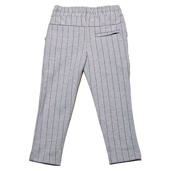 Grey Trouser With Black Stripe Nawao.com