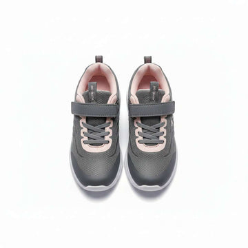 Grey Velcro Strap Trainer Repeat  Mid Grey Nawao.com