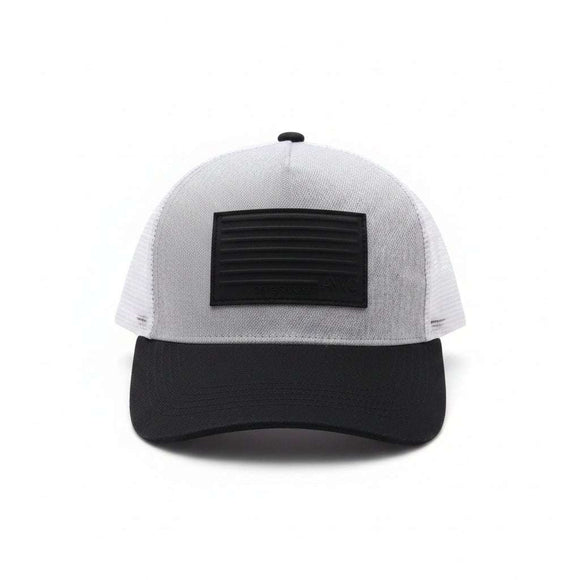 Grey   White Cap Nawao.com
