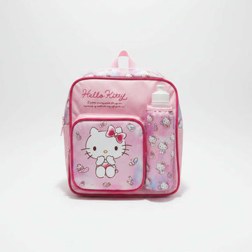 Hello Kitty Kinder Bag With Water Bottle    Lunch Bo  3 In 1 Value Pack Nawao.com