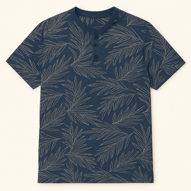 Henley Tees Assorted Small Nawao.com
