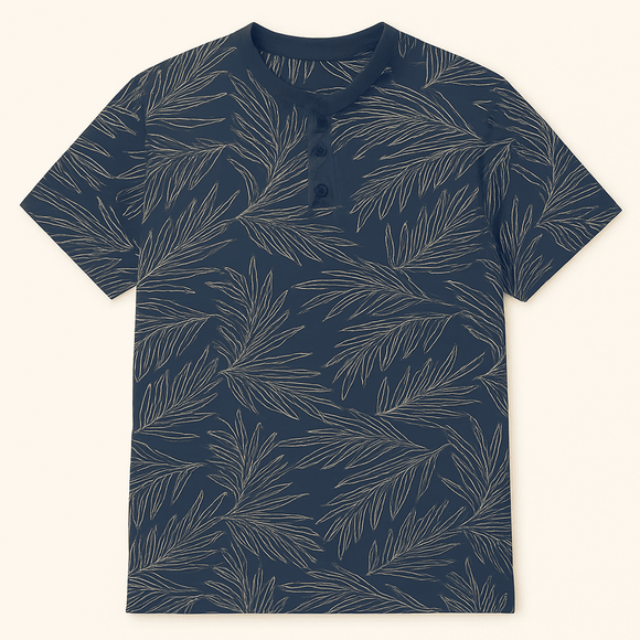 Henley Tees Assorted Small Nawao.com